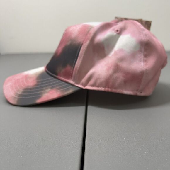 NWT Disney Mickey Mouse Baseball Hat Pink Tie Dye Adjustable Strap Concept One - Picture 3 of 9